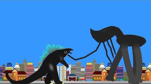 Godzilla vs day 17 (stick nodes)