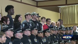 26 LMPD officers sworn into the department as part of 53rd Metro Academy class