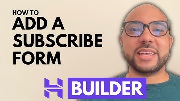 How to Add a Subscribe Form in Hostinger Website Builder