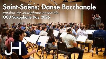 Saint-Saëns: "Danse Bacchanale" from Samson et Dalila, Op. 47 (arr. Bricault) - Saxophone Ensemble