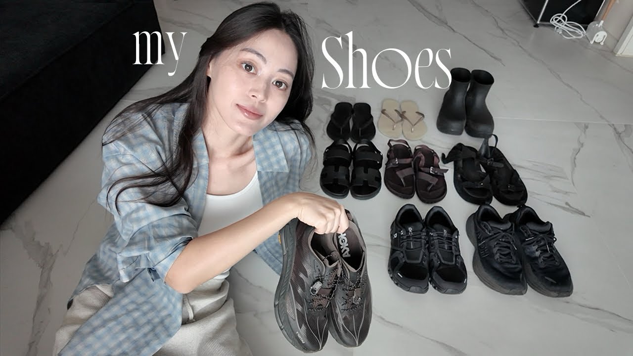 내돈내산 뽕뽑은 신발 보여줄게