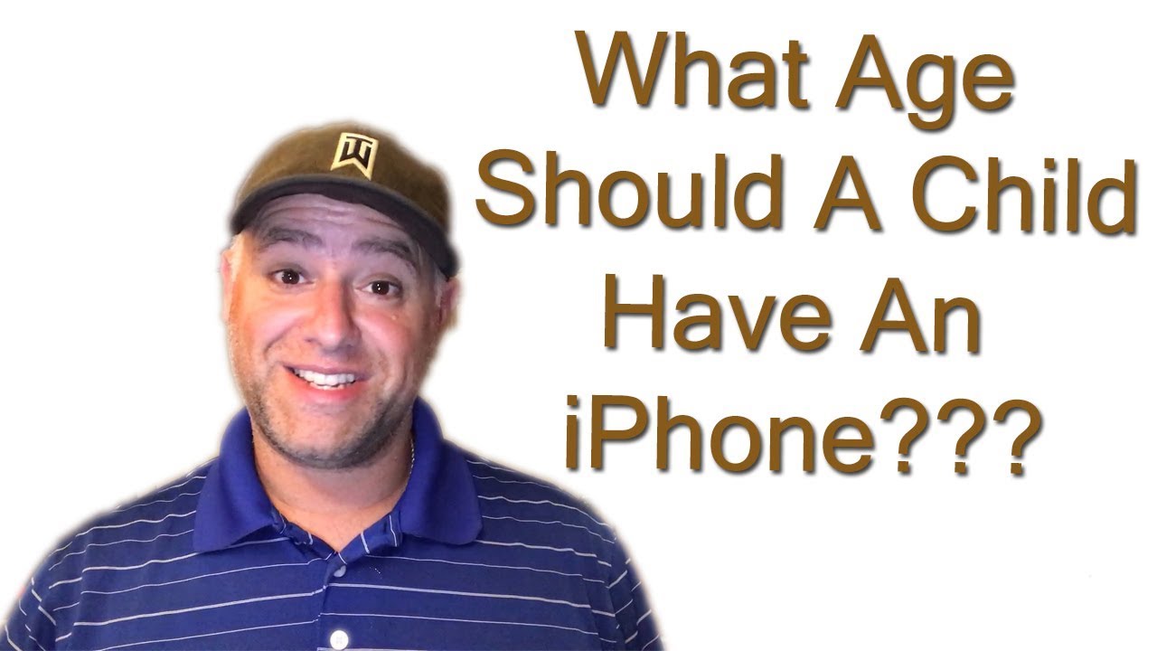 What age should a child have an iPhone?