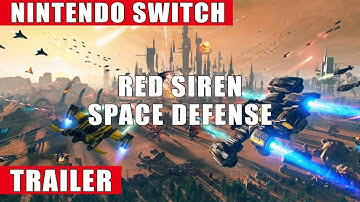 Red Siren: Space Defense - Nintendo Switch Trailer