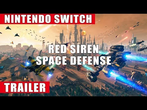 Red Siren: Space Defense - Nintendo Switch Trailer