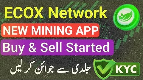 ECOX Network New Mining App | ECOX KYC Verification | ECOX Network Full Guide 
