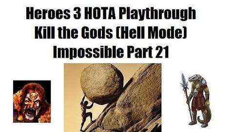 Heroes 3 HOTA Playthrough: Kill the Gods (Hell Mode) Impossible Part 21
