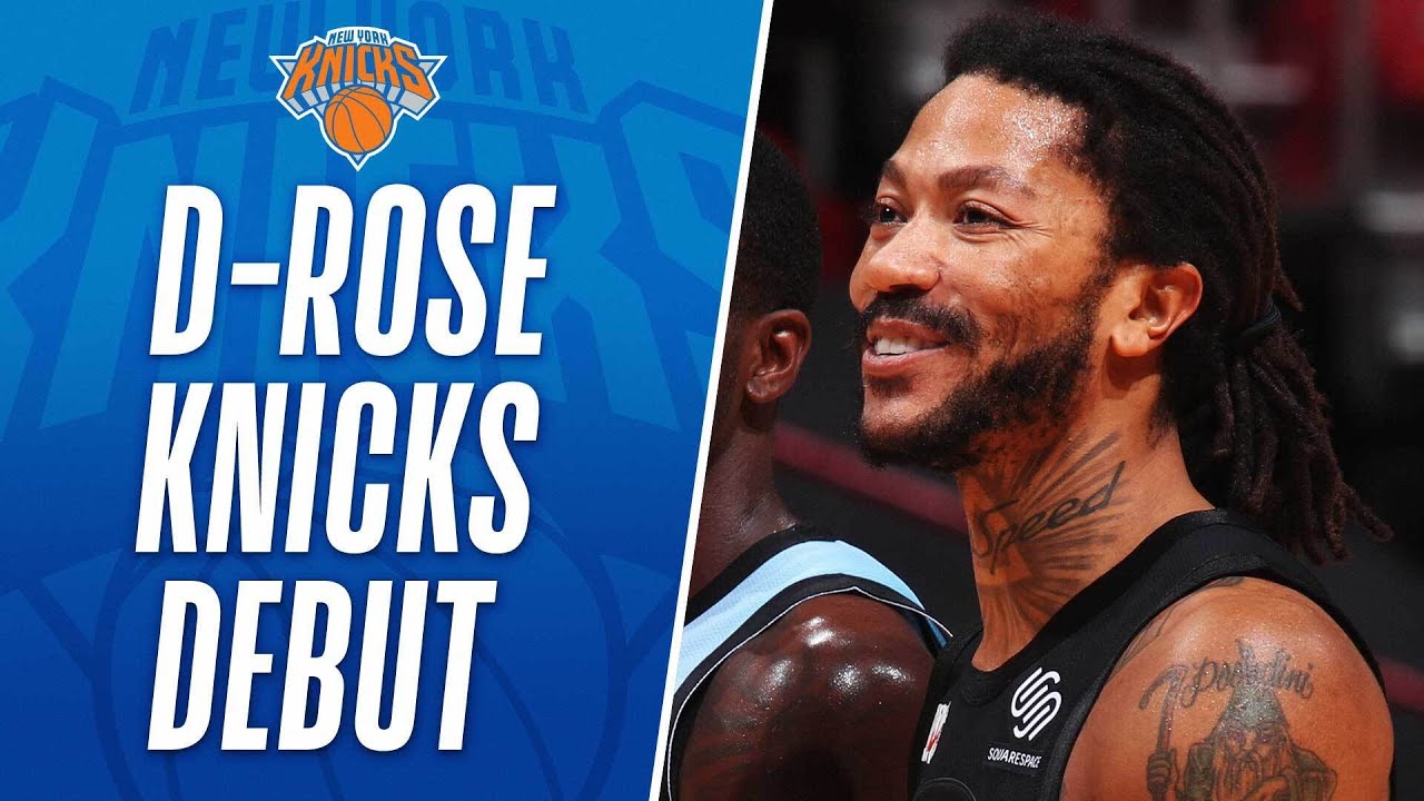 ニックス移籍後初出場のデリック ローズに 指揮官は 彼はまだエリートプレイヤーの一人 Nba Topics ニックス移籍後初出場のデリック ローズに 指揮官は 彼はまだエリートプレイヤーの一人 Nba Topics