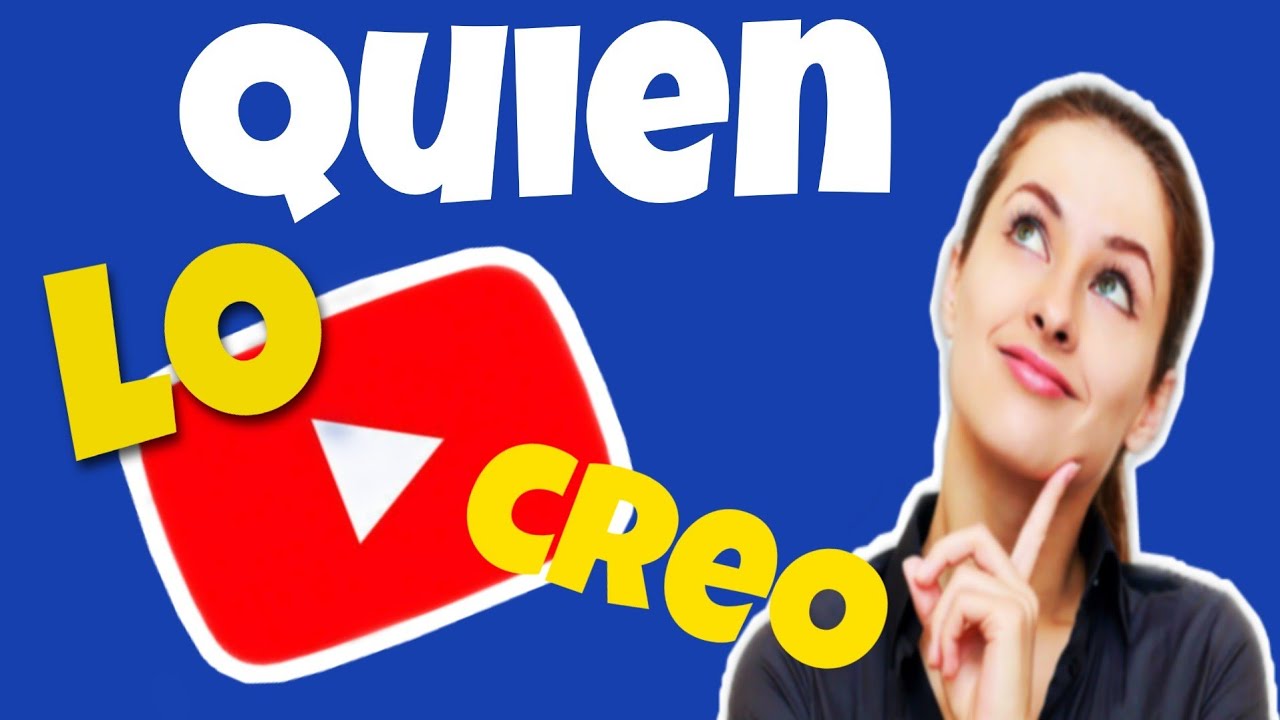 🤔Quien creo a YouTube y Por qué😯 2020 Quien lo creo YouTube