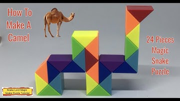 How To Make A Camel - 24 Pieces Magic Snake Puzzle