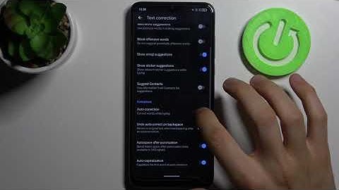 How to Enable Swiftkey Autocorrection – Alcatel 1S (2021)