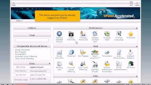 How to use webmail from within cPanel