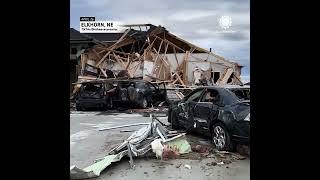 Homes Destroyed in Elkhorn, Nebraska