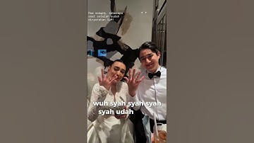Akhirnya Sah Amanda Manopo dan Kenny Austin #pernikahan #amandamanopo #kennyaustin #fypシ
