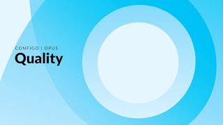 Quality Module Walkthrough