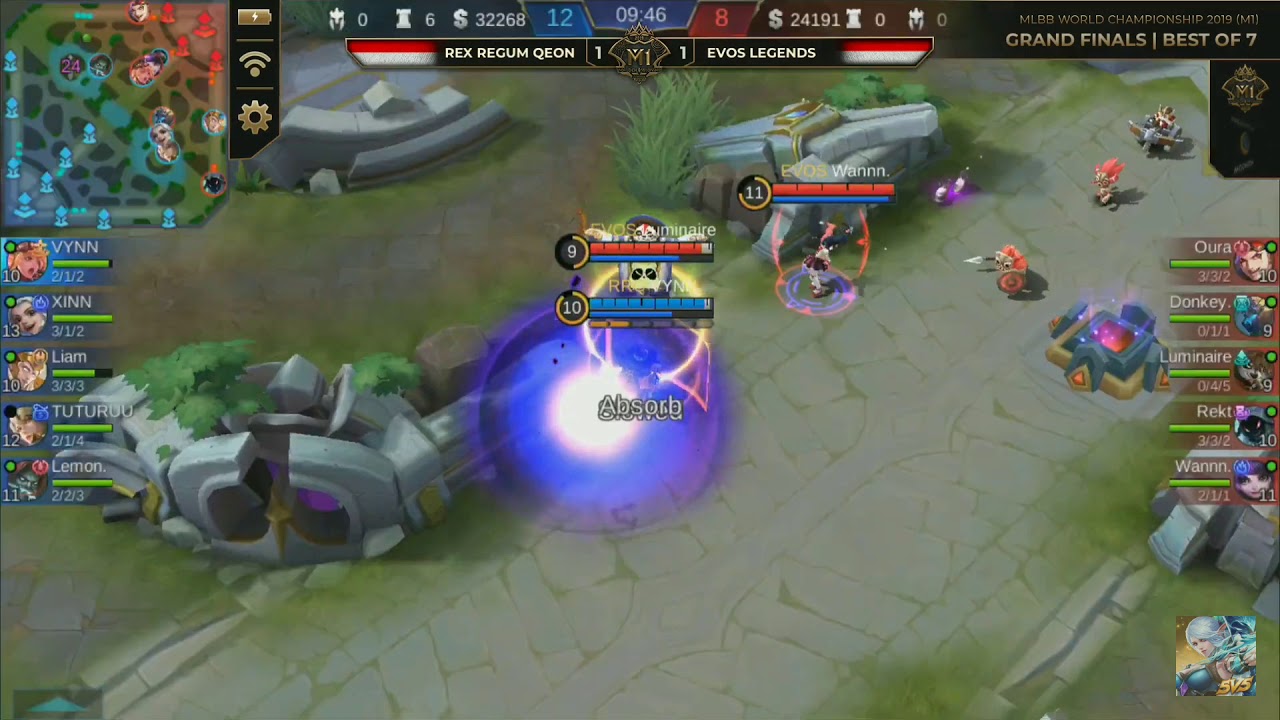 Evos RRQ M1 Match 3 - YouTube