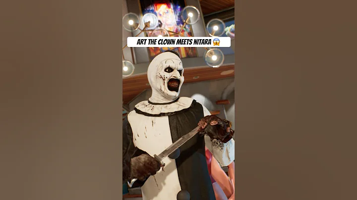 When Art The Clown Met Megan Fox😱 #shorts