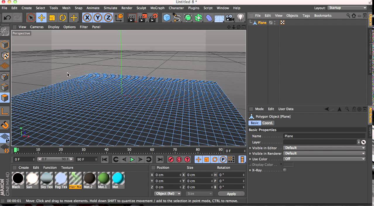 Cinema 4D Tutorial (Low Poly Techniques, and some random stuff) - YouTube