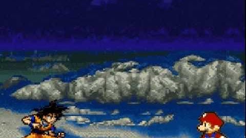 Goku VS Mario (my first flash sprite animation)
