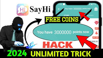Sayhi app free points | How to increase points in Sayhi app | Unlimited points in Sayhi app 2024