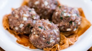 Dim Sum Beef Meatball Recipe (Reveal the Secret of Juicy and Tender Meatballs)