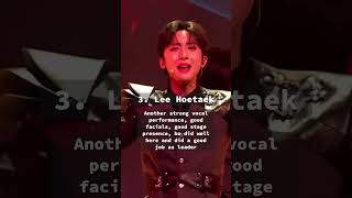 Ranking Boys Planet En Garde Team Member Performances kpop boysplanet parkgunwook hui seunghwan
