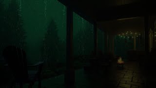 Heavy THUNDERSTORM wraps you in calm and encourages restful, DEEP SLEEP