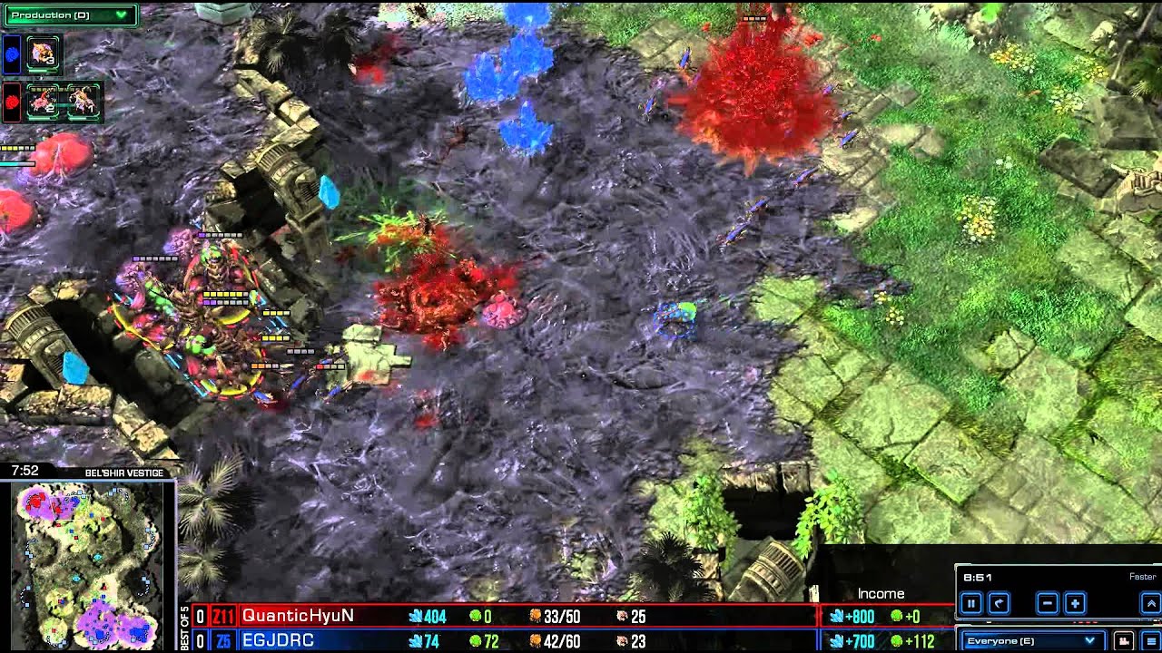 promise rings HD Starcraft 2 Jaedong v Hyun ZvZ DreamHack Heart of the Swarm g1