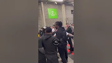 Bugzy Malone Kicking Off With Someone Backstage After The KSI Fight | Audio Saviours