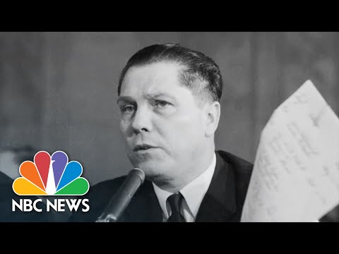 New Developments In Decades-Long Search For Jimmy Hoffa.