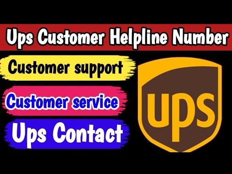 Ups Contact Number