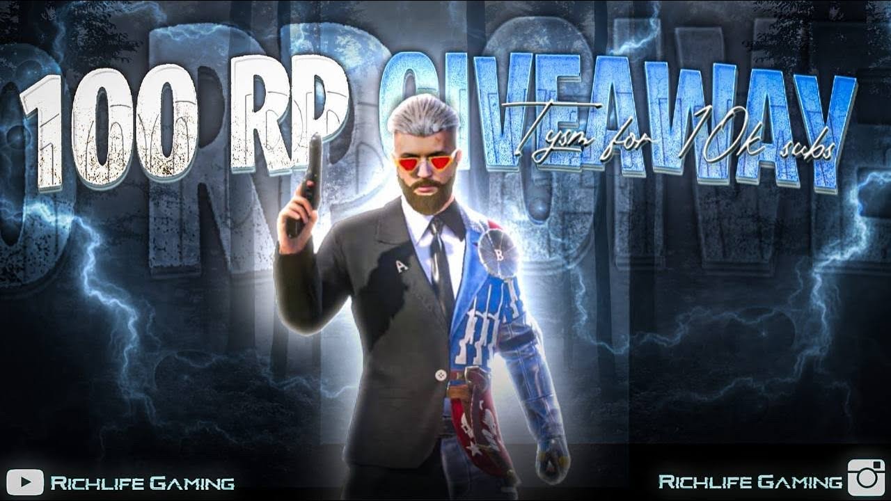 Richlife Gaming Live Stream RP Giveaway - YouTube
