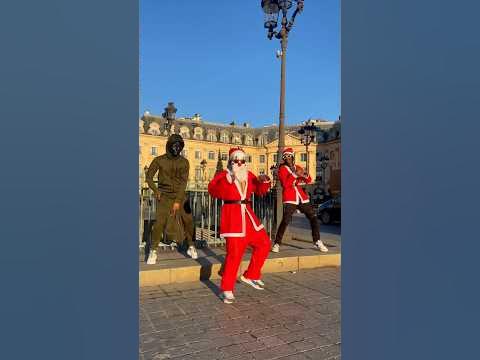 CE PÈRE NOËL A PETER UN CÂBLE🤯 #hitthequan #noel2023 #