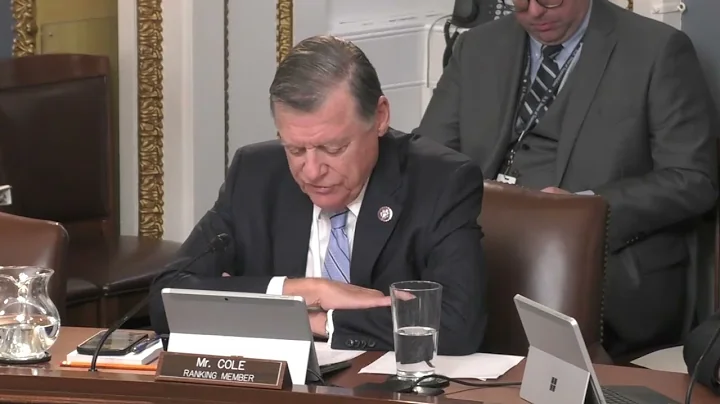 Rep. Cole Discusses H.R. 1948, S. 3905 and the Senate Amendment to H.R. 1437