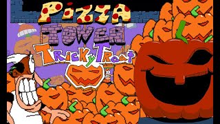 PIZZA TOWER HALLOWEEN UPDATE - ALL PUMPKIN LOCATIONS AND ACHIEVEMENTS!