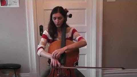 Online Cello Lessons - 4 - How to Practice With the Bow