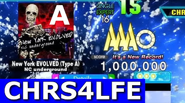 New York EVOLVED Type A (ESP-16) MFC 1,000,000 World Record [DDR A20+]