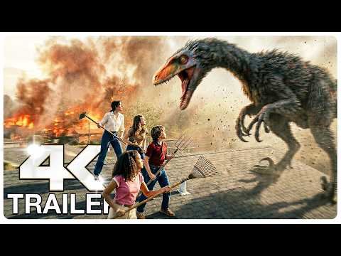 THE END OF OAK STREET : 4 Minute Trailer (4K ULTRA HD) NEW 2026 | Dinosaur Movie