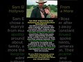 "She Was The Love Of My Life" At 74, Sam Elliott Confesses The Rumor Of Decades #shorts #viral