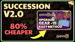 POWER UP YOUR GEAR EVEN CHEAPER - Upcoming Succession Method Improvements - Summoners War Chronicles