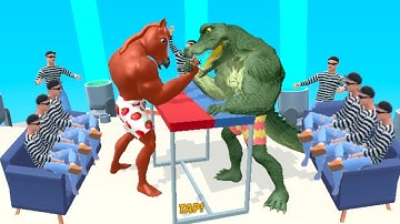 Muscle Rush - Smash Running Game - All Heroes Unlocked Gameplay Walkthrough Part 9 (Android & iOS)