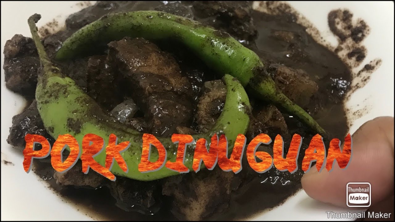 PORK DINUGUAN batangas style thizkarte porkdinuguan simpleulam