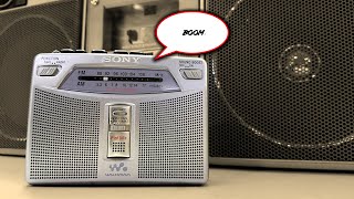 The Tiniest Boombox? (Sony Walkman WM-GX221)
