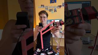 Controlling robot leg with Inverse Kinematics ✨😌 #robotics #diy