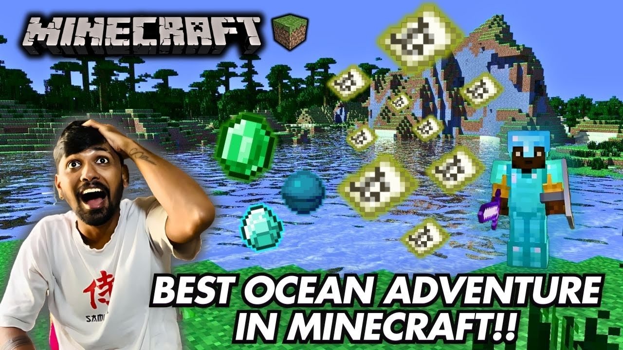 Epic Ocean Adventure in Minecraft | Ep.5 | #minecraft - YouTube