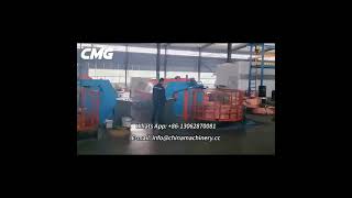 Copper ingot automatic continuous casting production line