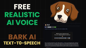 BARK AI! FREE AI Voice - Best Open Source AI Text-to-Speech That Can Sing and Laugh! #chatgpt #ai