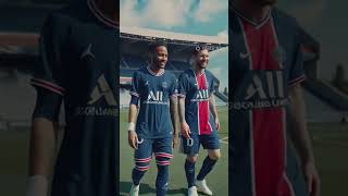 Neymar and Messi in One Frame! AI generate video #neymar #messi