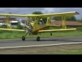 Ag-Cat first test flights after restoration