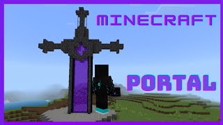 Minecraft Criando 1 Portal de Espada Épico! #MinecraftAdventure #minecraft #construçãofacilminecraft