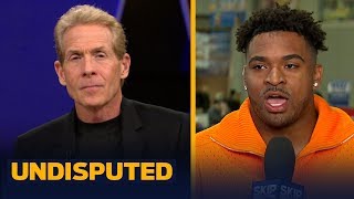 Jamal Adams confronts Skip over comments, talks NY Jets \& recruiting Le'Veon Bell | NFL | UNDISPUTED